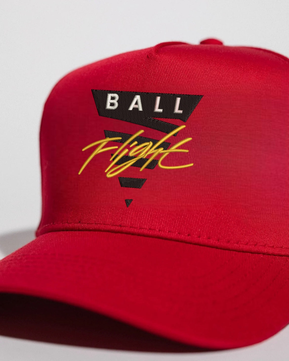 VINTAGE BALL FLIGHT SNAPBACK HAT - SPORT RED