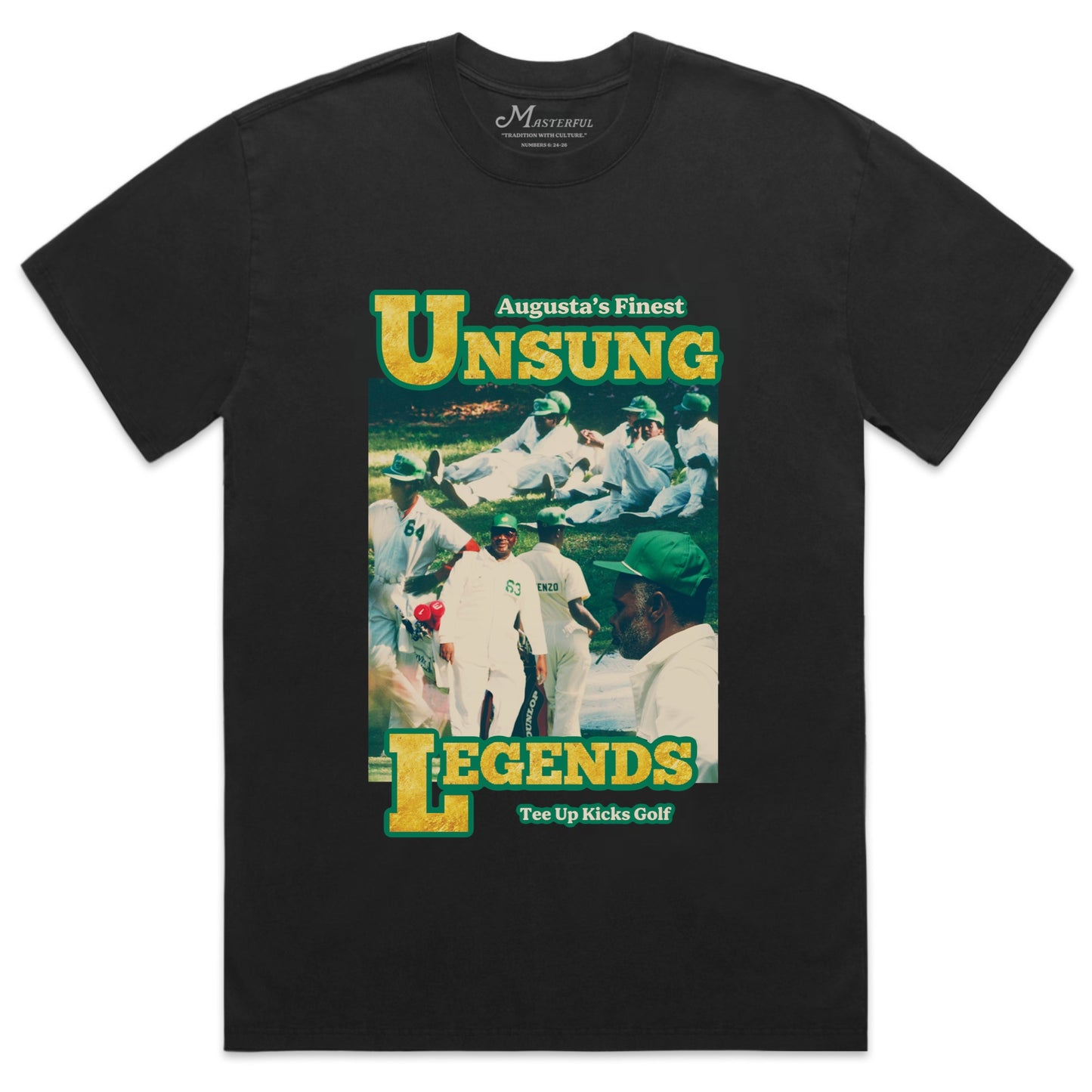 “UNSUNG LEGENDS” SHIRT - BLACK