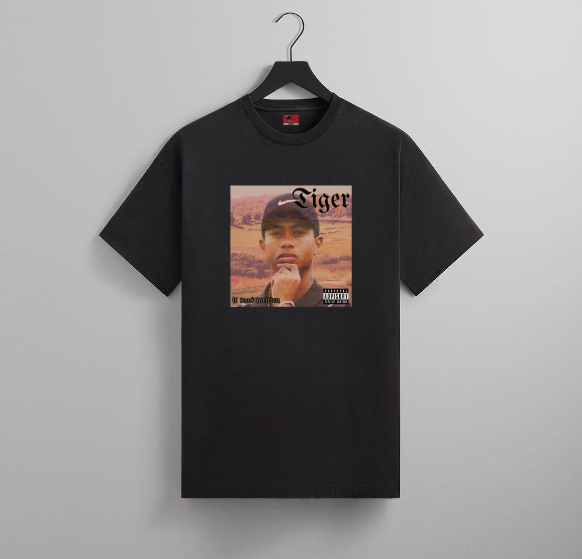 IT WAS WRITTEN TIGER TEE - BLACK