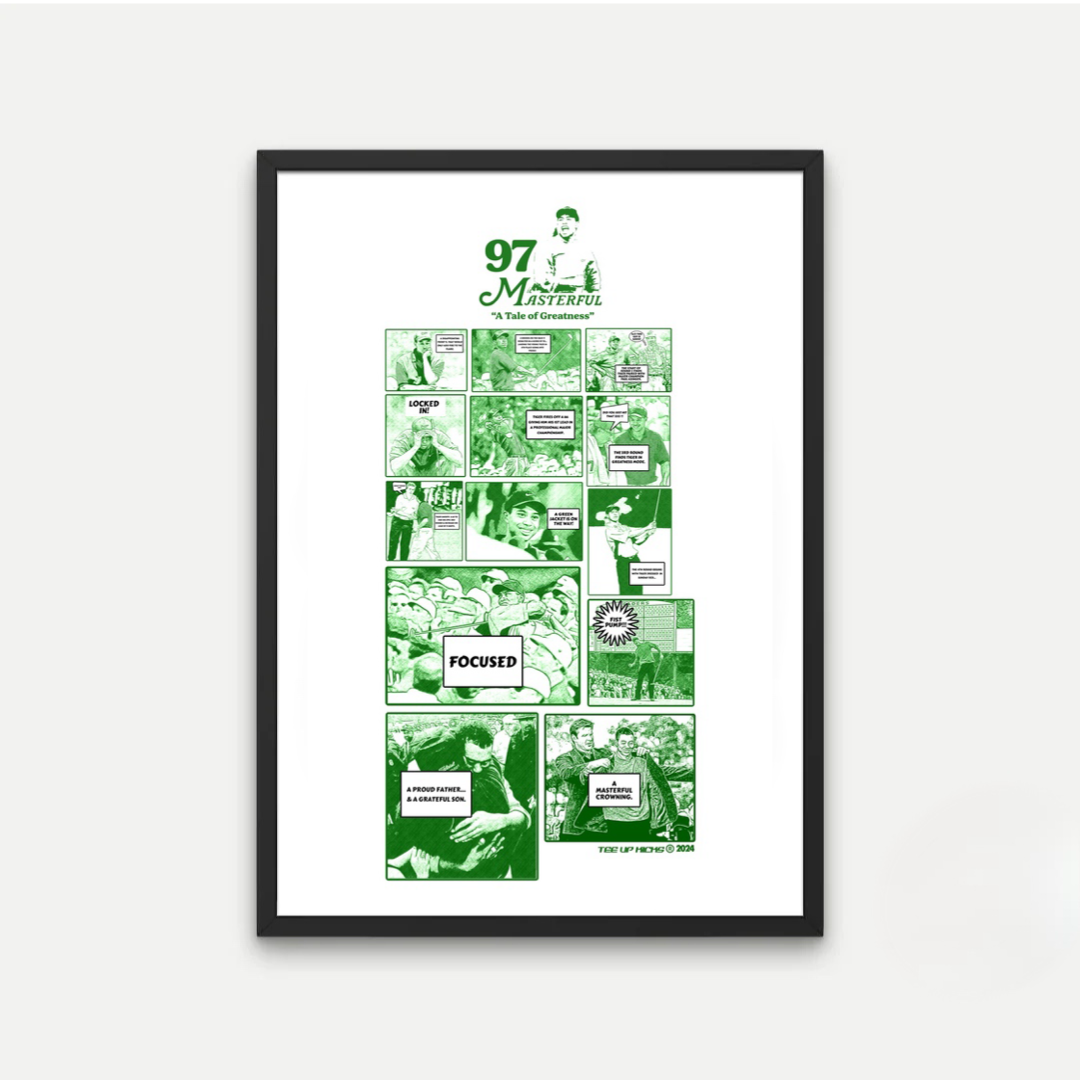 *LIMITED EDITION* MASTERFUL IN 97 COMICBOOK PRINT (UNFRAMED)