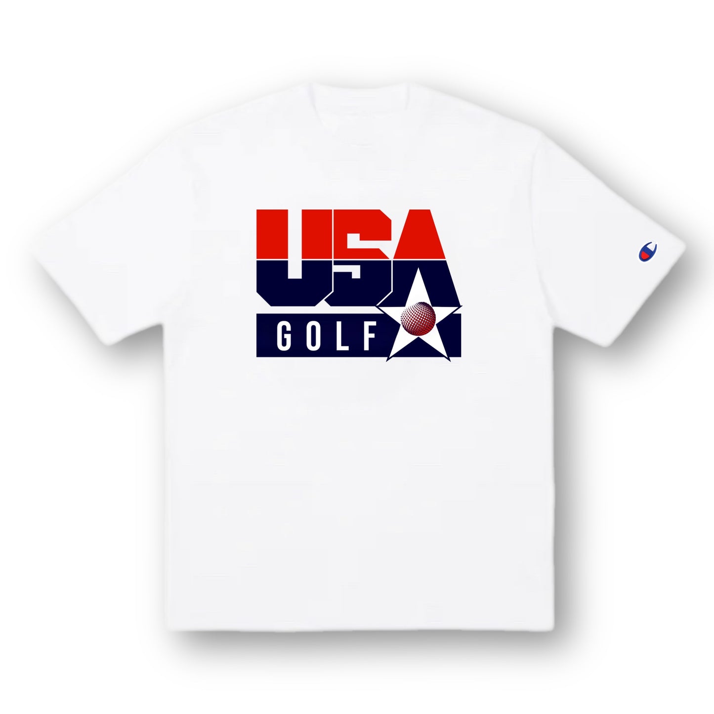 VINTAGE “USA GOLF” SHIRT - WHITE
