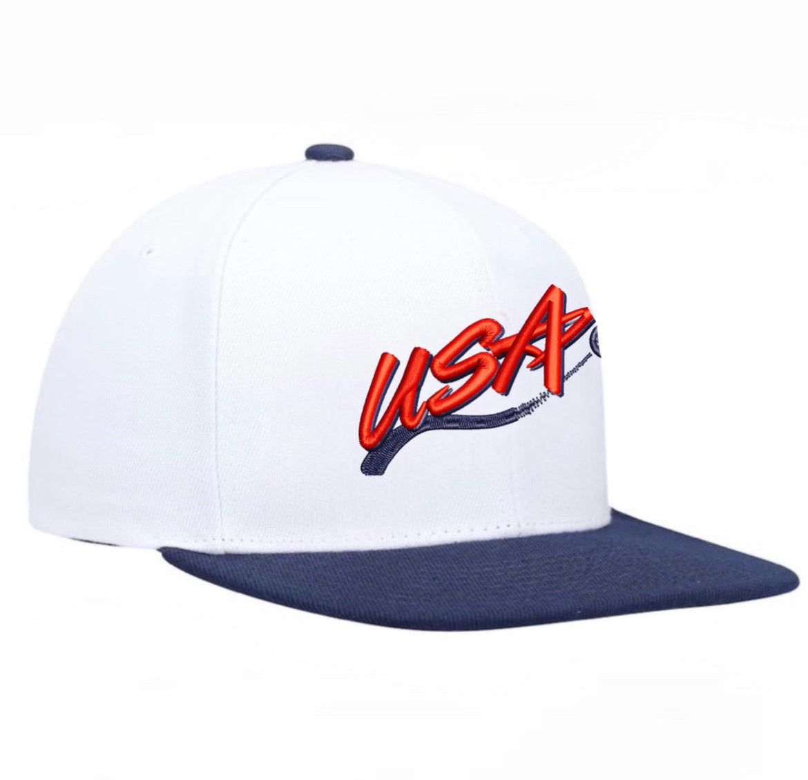 VINTAGE GOLF LIKE IT'S 1996 SNAPBACK HAT - WHITE/NAVY