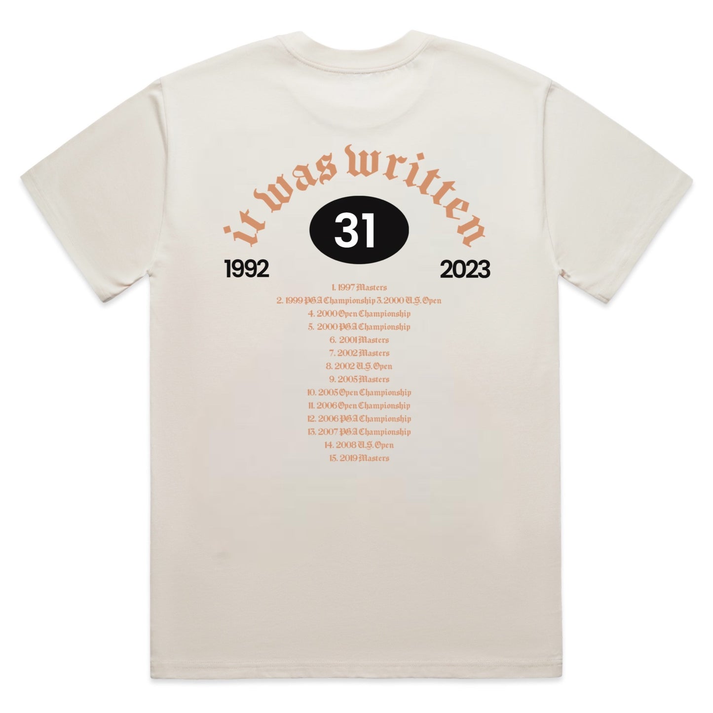 IT WAS WRITTEN TIGER TEE - OFF WHITE