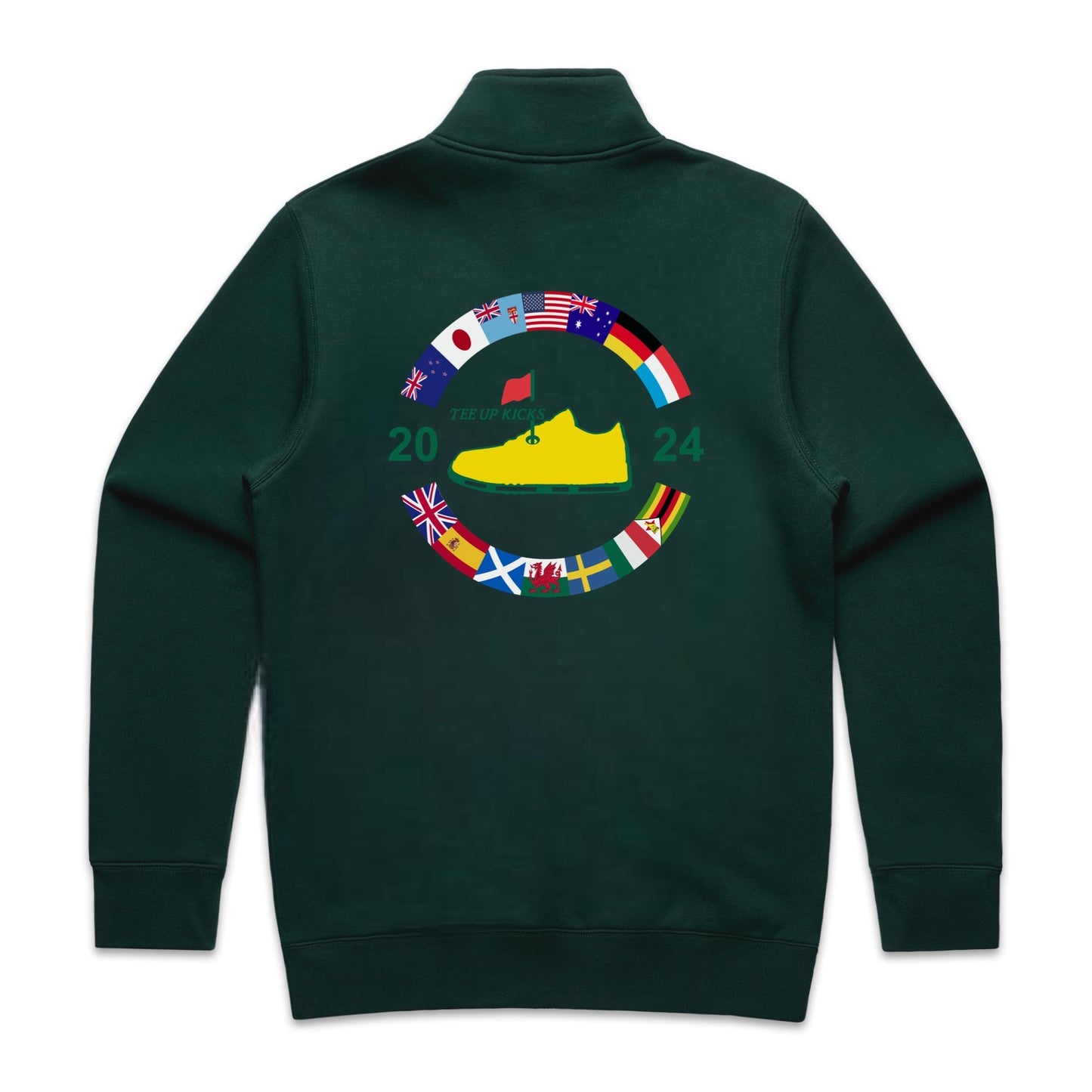 International Course Quarter-Zip - Pine Green