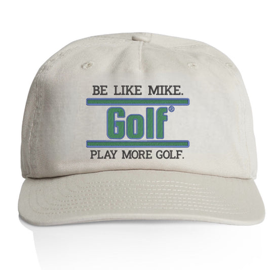 6-PANEL BE LIKE MIKE HAT - BONE/TURF/ROYAL
