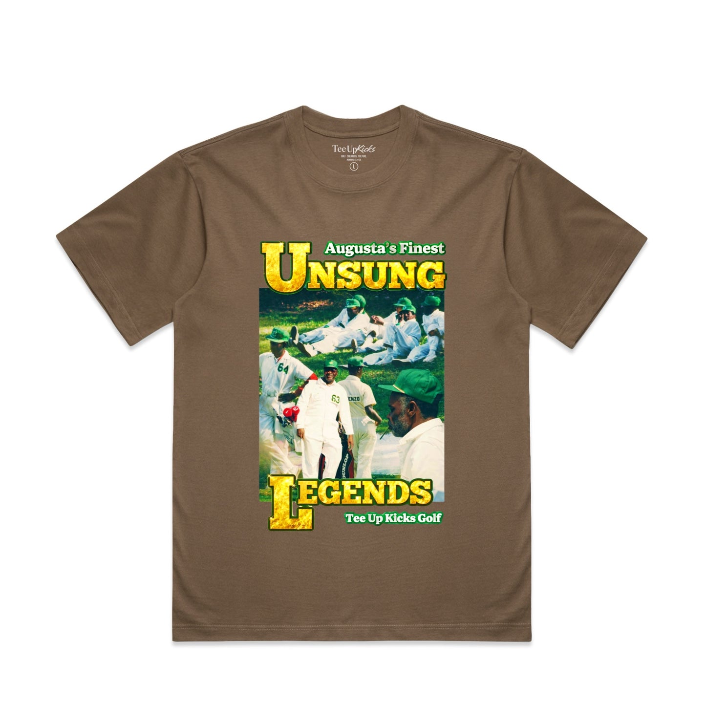 “UNSUNG LEGENDS” SHIRT  - WALNUT