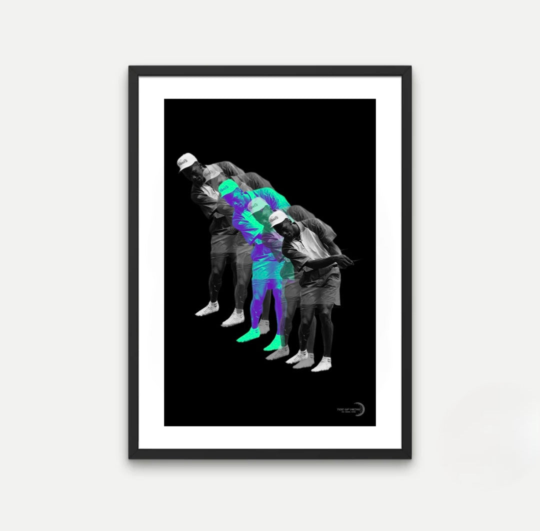 *LIMITED EDITION* THERMAL TEMPO PRINT (UNFRAMED)