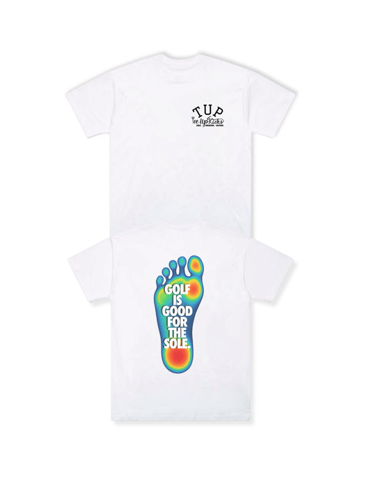 GOOD FOR THE SOLE SHIRT - WHITE/MULTI