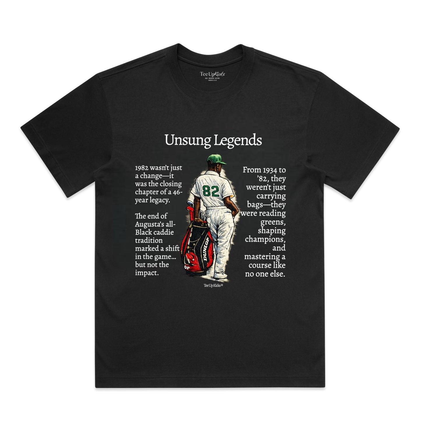 LEGENDS ‘82  SHIRT  - BLACK/MULTI