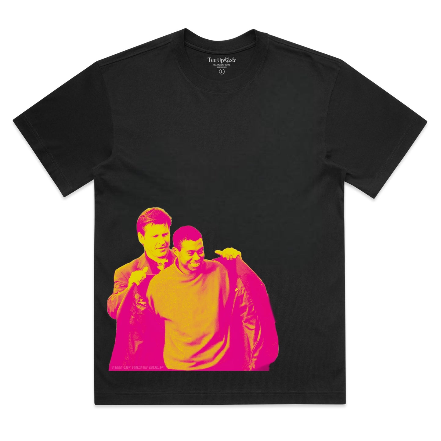 “A PEACHY VICTORY” SHIRT - BLACK