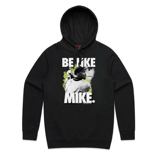 BE LIKE MIKE HOODIE -  BLACK/WHITE/VOLT
