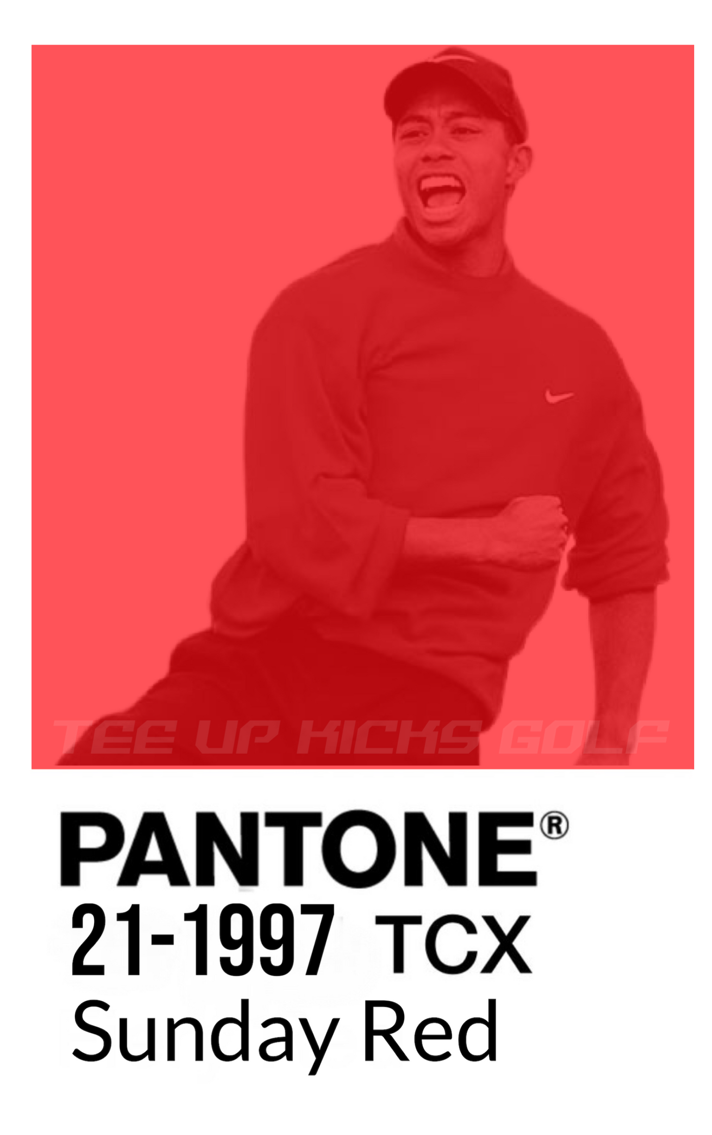 PANTONE “SUNDAY RED” - BONE/WHITE/RED