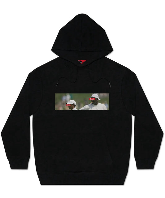 “LIMITED EDITION” TWO GOATS BOX HOODIE - BLACK