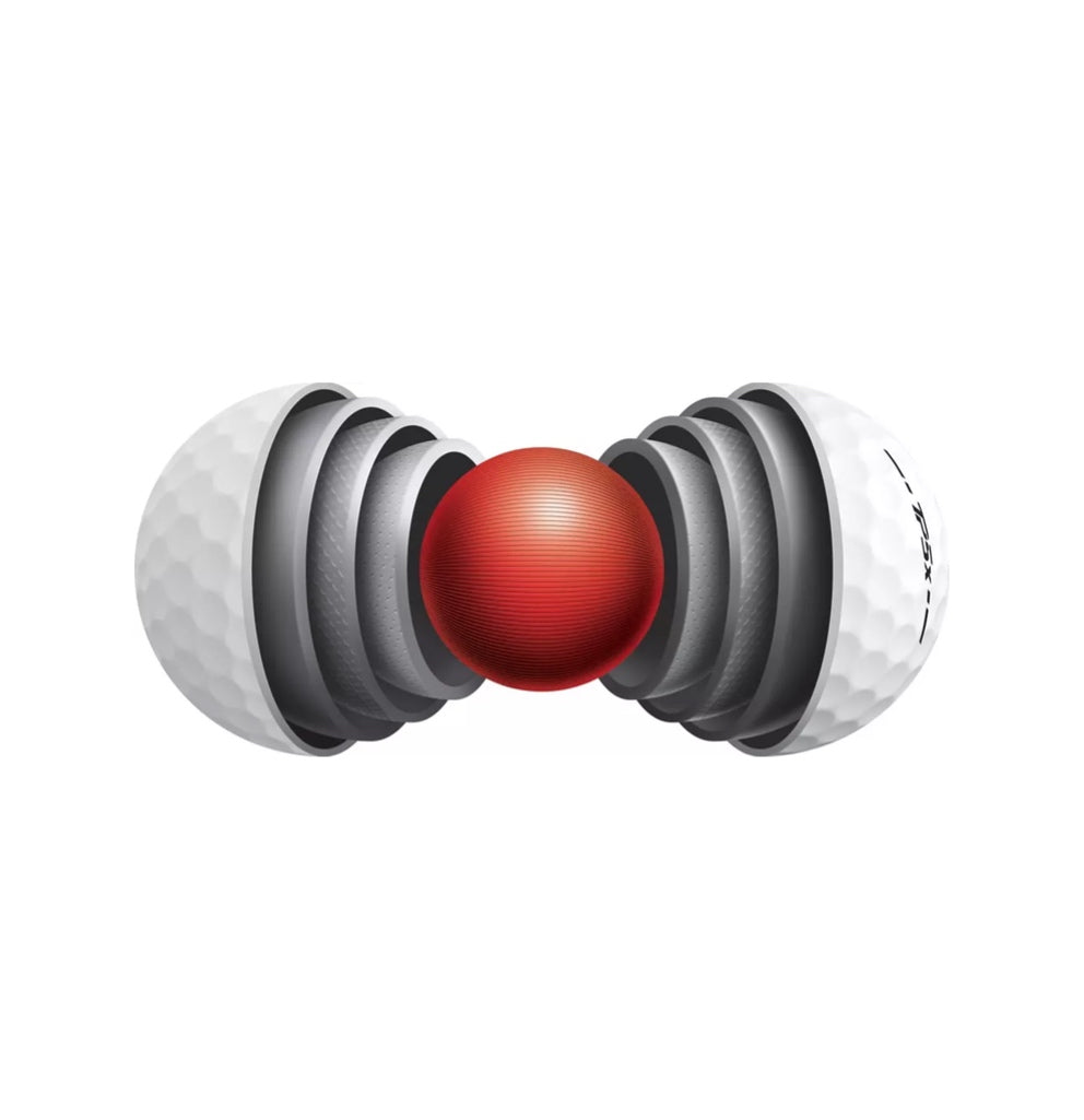 TEE UP KICKS X TAYLORMADE "i need more golf & shoes" TP5 X GOLF BALLS [1-DOZEN]