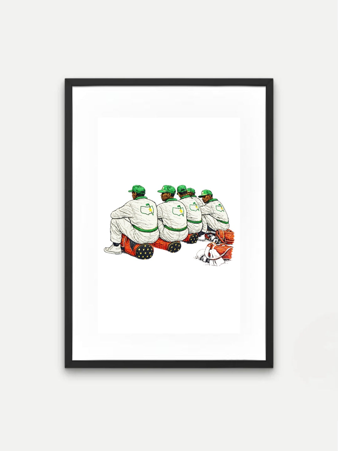 *LIMITED* UNSUNG LEGENDS OF AUGUSTA PRINT (UNFRAMED)