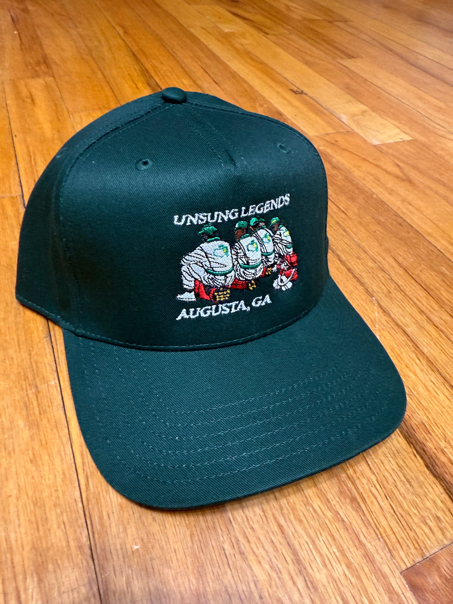 *LIMITED EDITION* UNSUNG LEGENDS OF AUGUSTA HAT - DARK GREEN/MULTI