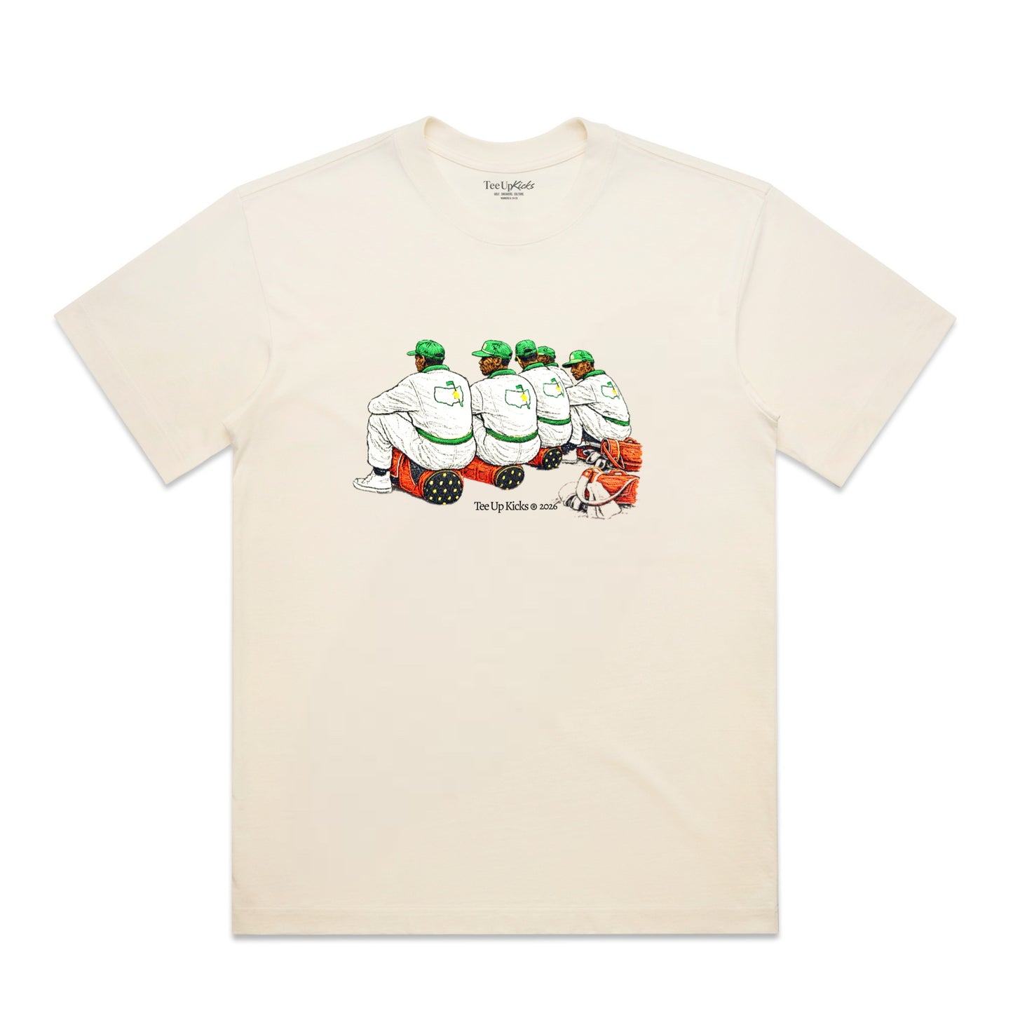 LEGENDS OF AUGUSTA SHIRT  - ECRU/MULTI