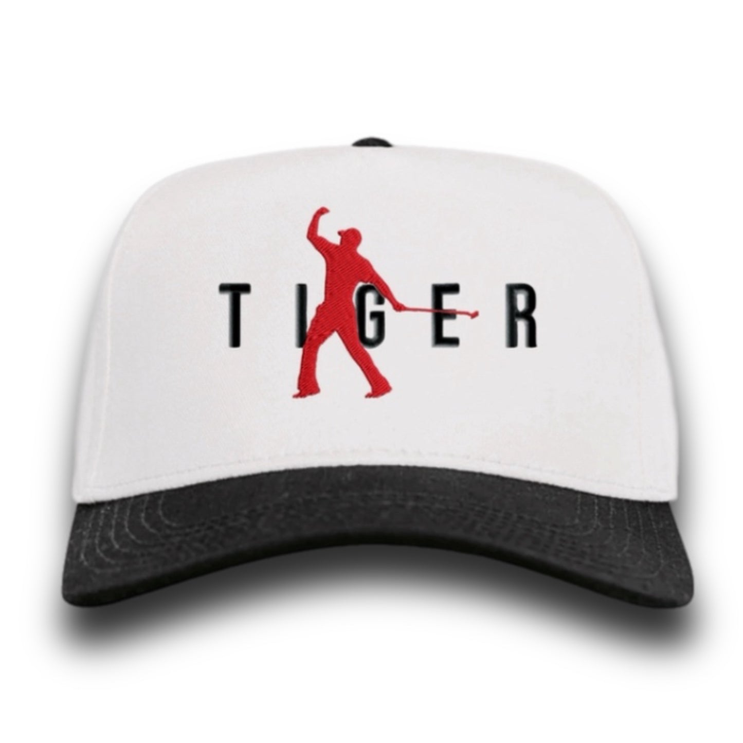 VINTAGE TIGER REIMAGINED SNAPBACK HAT - WHITE/BLACK/RED
