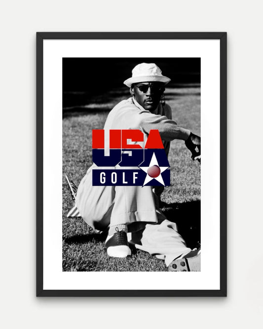 *FREE* GOLF LIKE IT’S 92 PRINT (UNFRAMED)