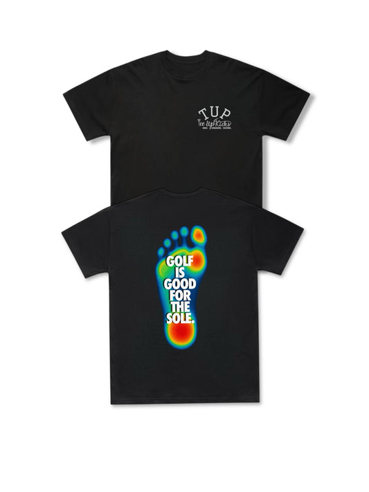 GOOD FOR THE SOLE SHIRT - BLACK/MULTI