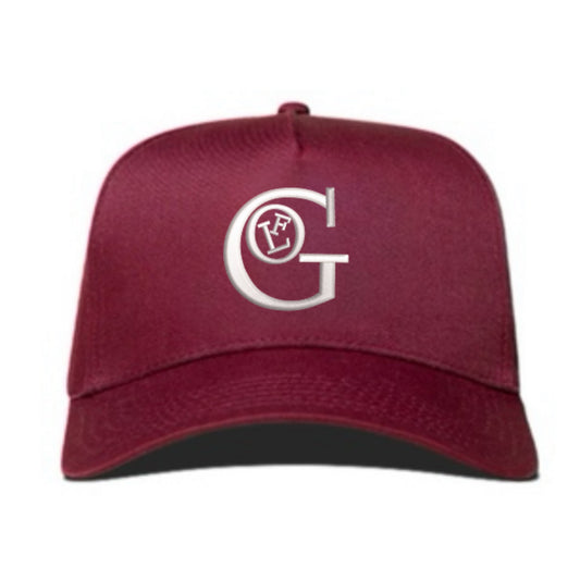GOLFCASSO SNAPBACK - CRIMSON/WHITE