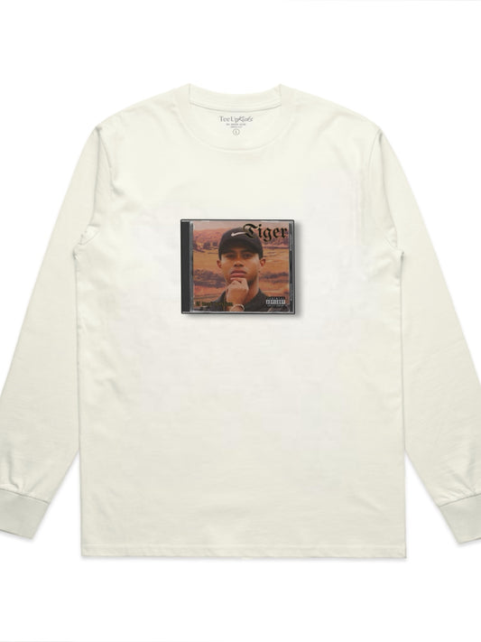 IT WAS WRITTEN TIGER LONG SLEEVE TEE - OFF WHITE/MULTI