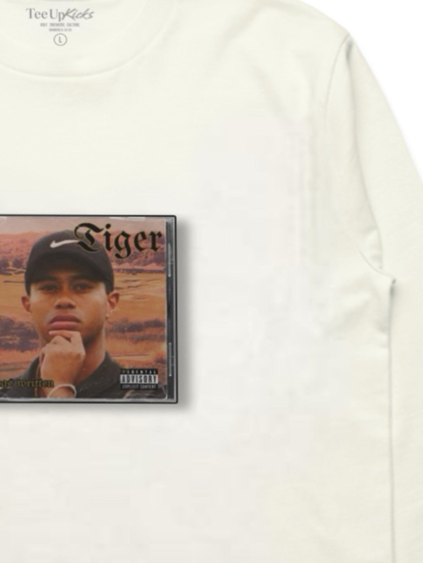 IT WAS WRITTEN TIGER LONG SLEEVE TEE - OFF WHITE/MULTI