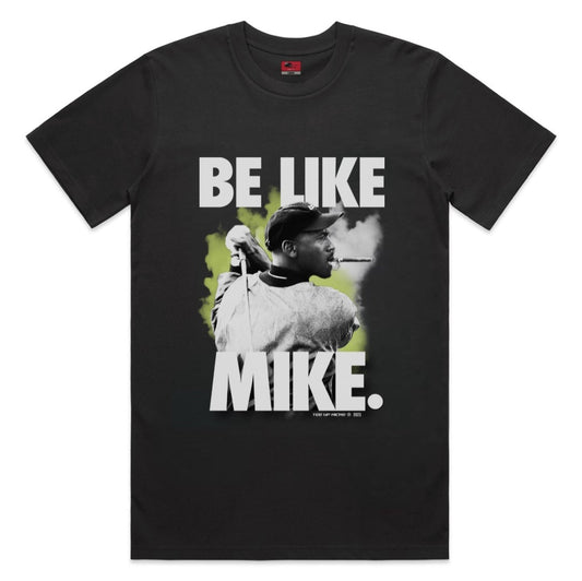 BE LIKE MIKE SHIRT -  BLACK/WHITE/VOLT