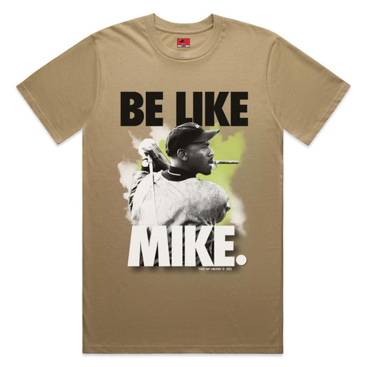 BE LIKE MIKE SHIRT -  SAND/BLACK/WHITE/VOLT