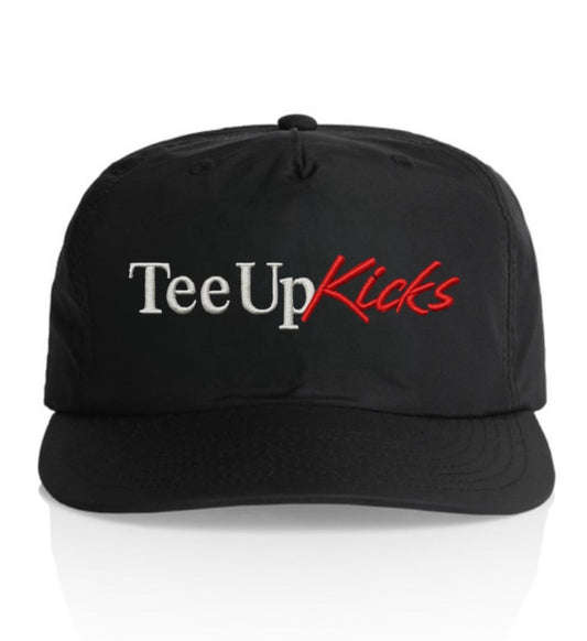 UNSTRUCTURED NYLON TOUR ISSUE HAT - BLACK/WHITE/RED