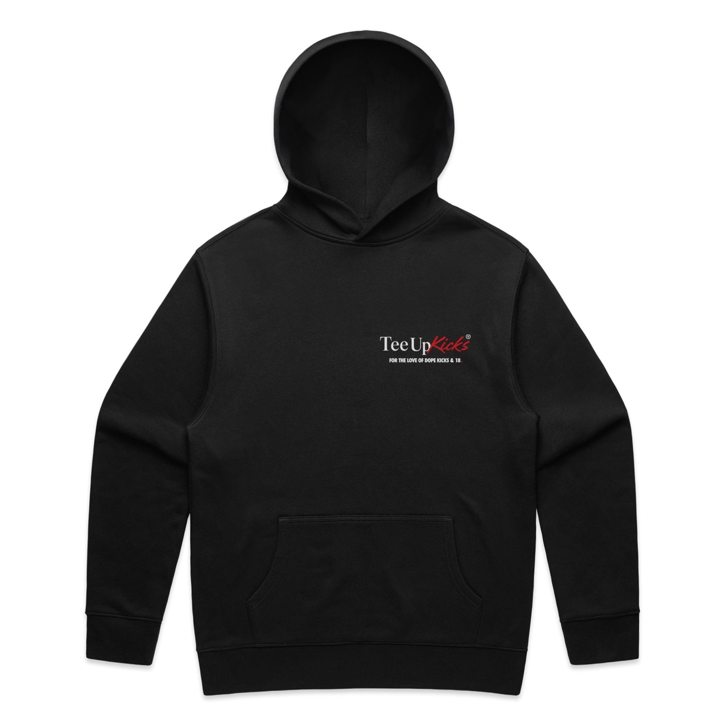 THE BEST GOLF SHOE EVER HOODIE - BLACK/SPORT RED/CANARY