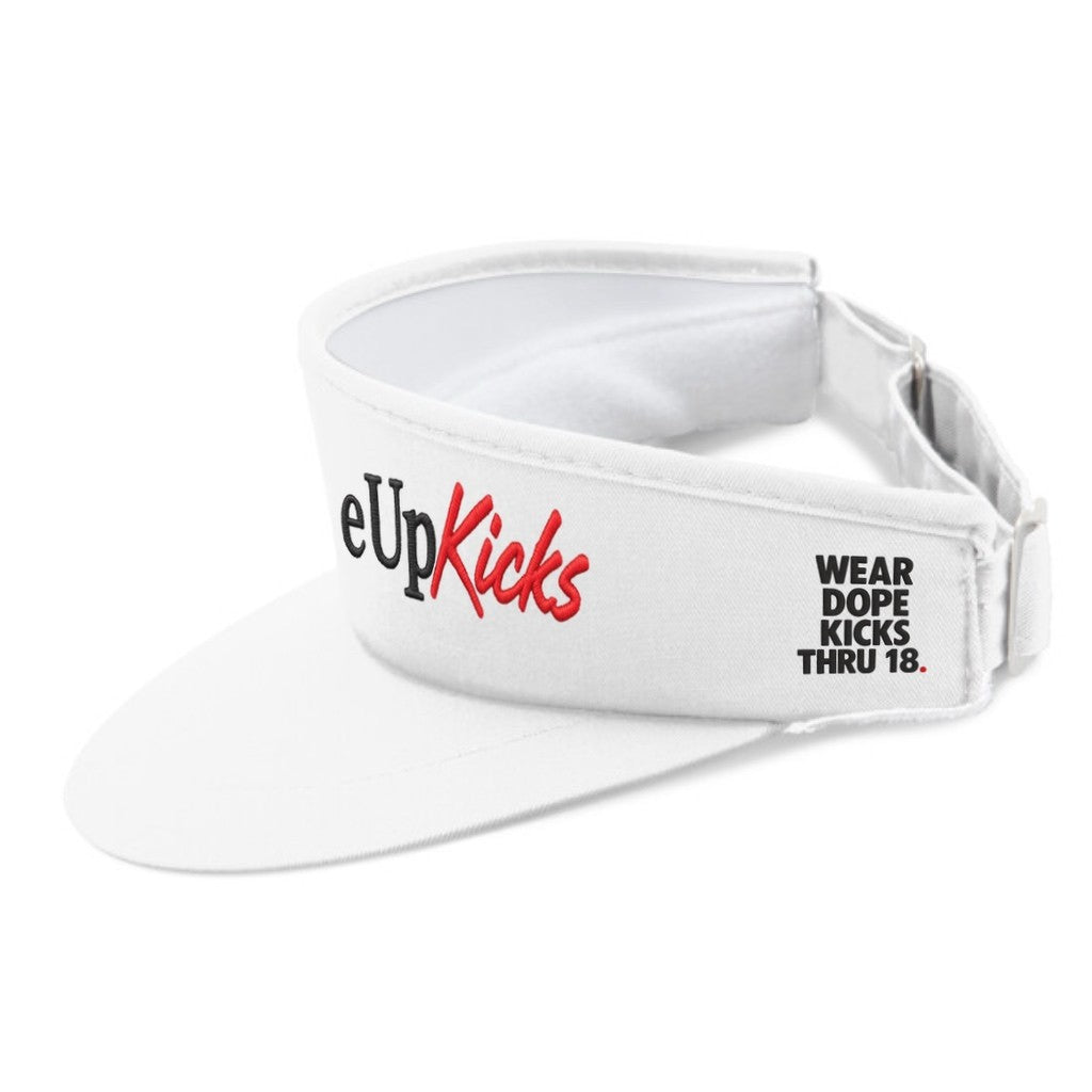 TOUR ISSUE VISOR - WHITE/BLACK/RED