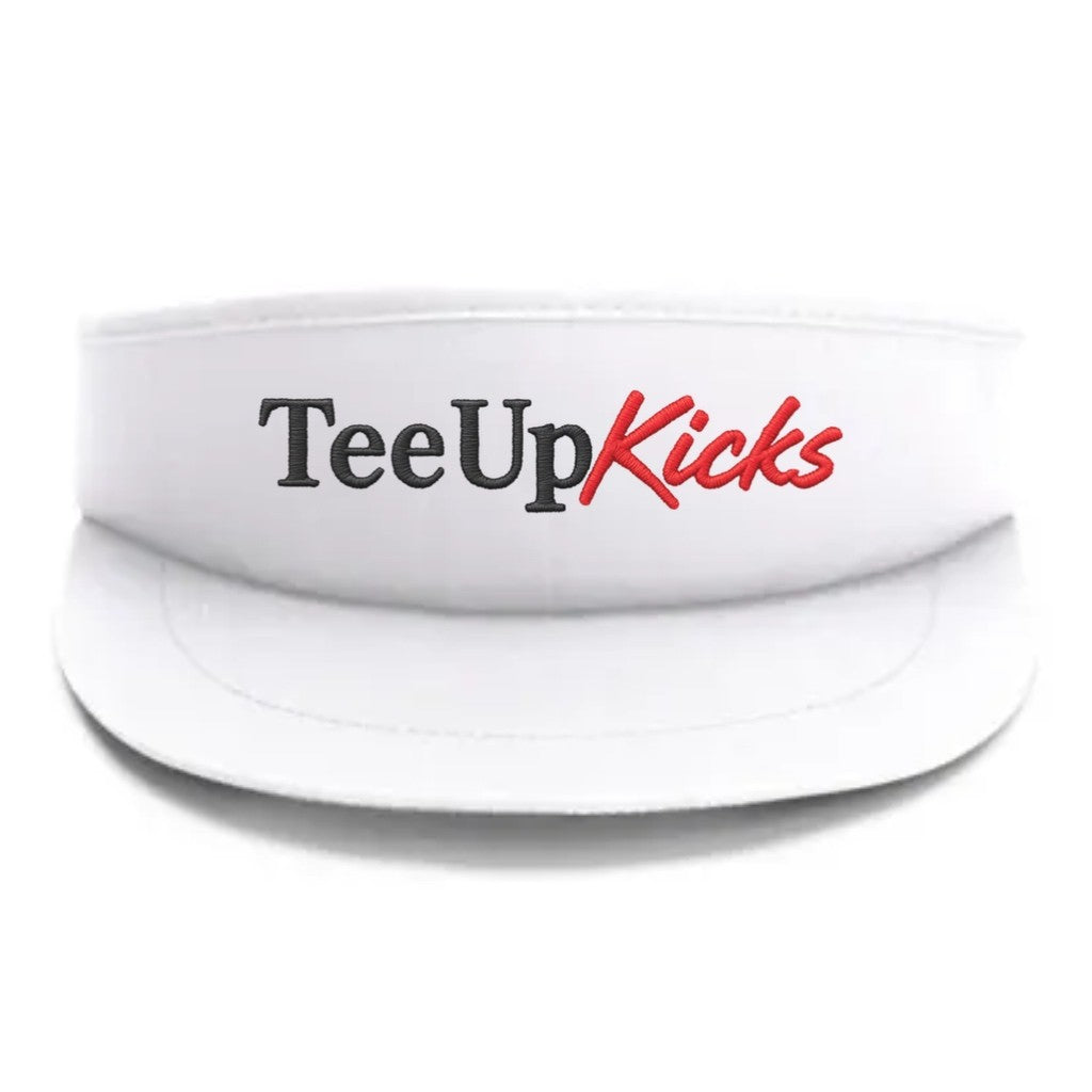 TOUR ISSUE VISOR - WHITE/BLACK/RED