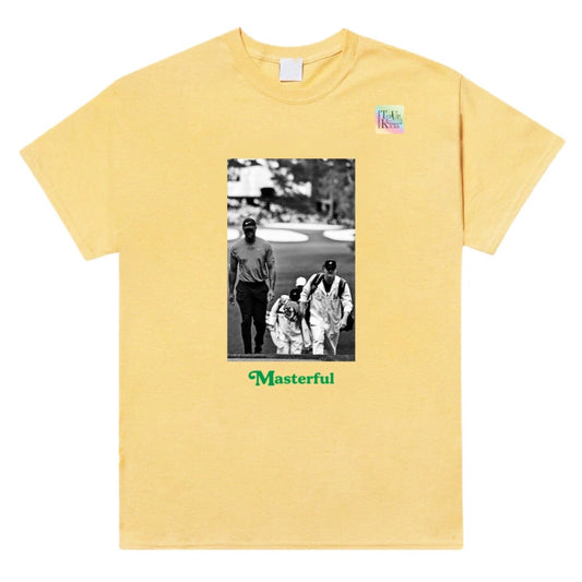 “YOU ARE WATCHING A MASTERPIECE” SHIRT - CANARY